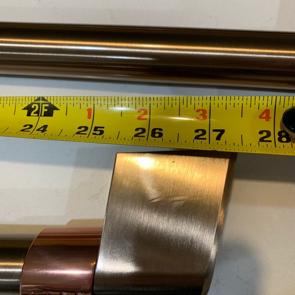 GE Café refrigerator handle kit brushed bronze - Picture 3 of 4